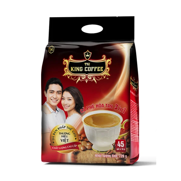 The Top Choice For Caffeinated Instant Coffee From Vietnam Have Bag Packaging Made In Vietnam