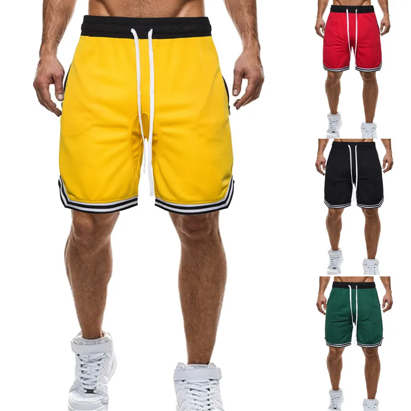 2024 Custom high quality athletic High quality men loose basketball shorts with waterproof zipper pocket
