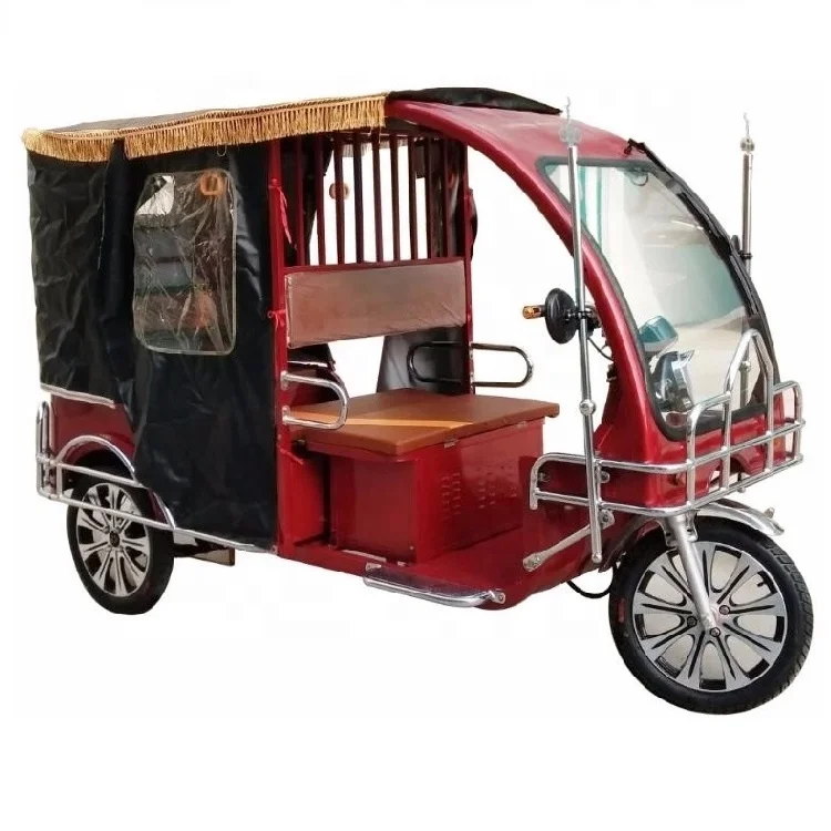 Rickshaw electric Tuk Tuk Tricycle Taxi in Bangladesh and India