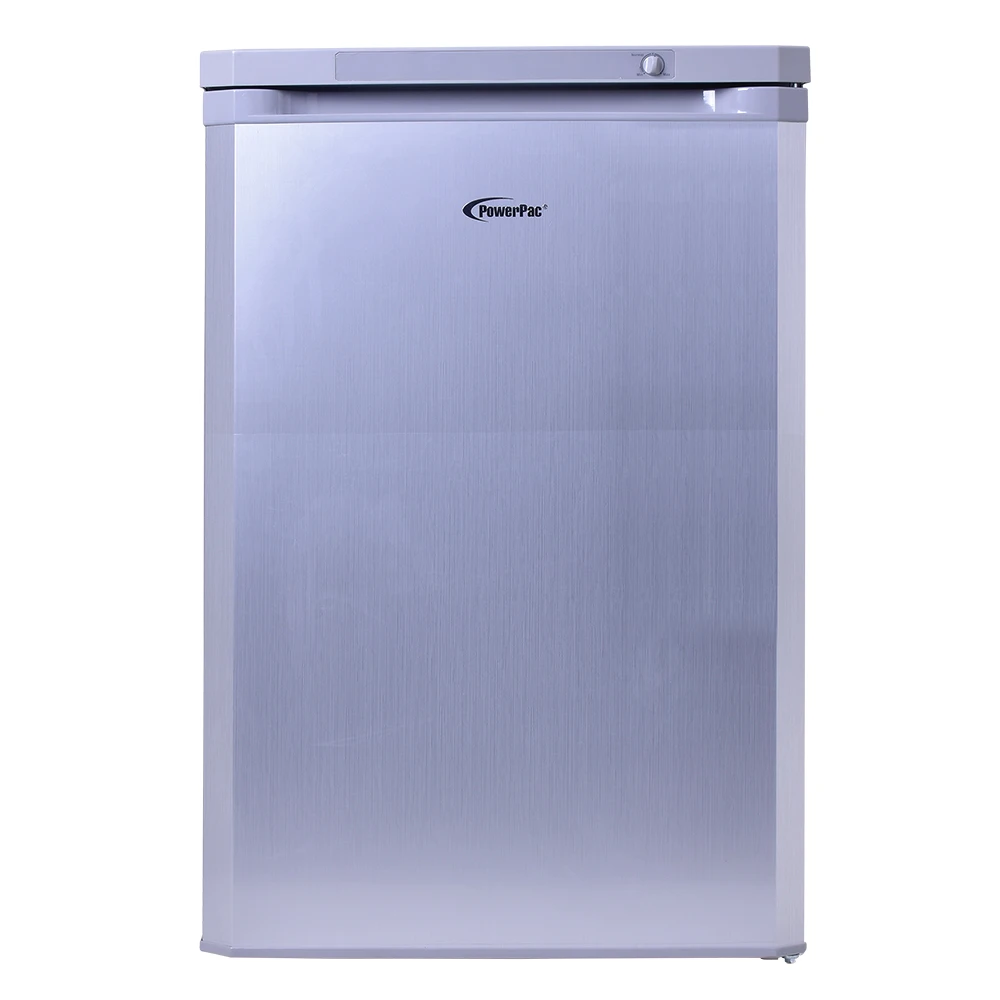 Высокая эффективность замораживания 90L Европейского энергоэффективного стандарта, напольный вертикальный морозильник с 4 ящиками