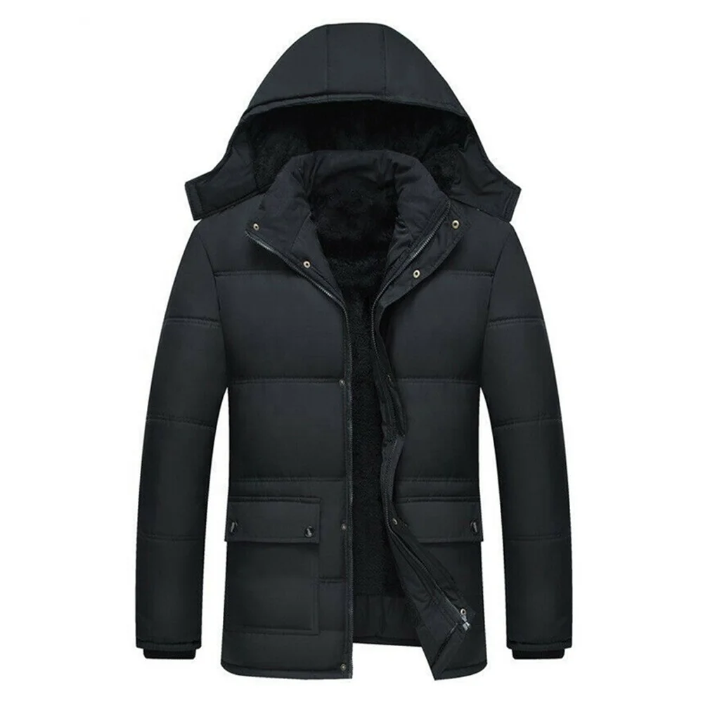 Puffer Jacket Man Hooded Quilted Bubble Jacket Puffer Down Coat Casual Winter Wears Sports Clothing