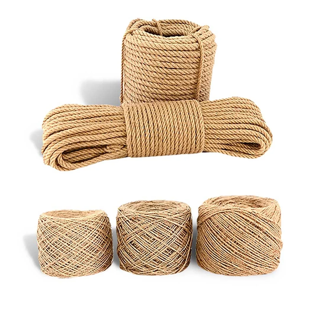 BETTER QUALITY JUTE YARN 100% Nature FROM BANGLADESH