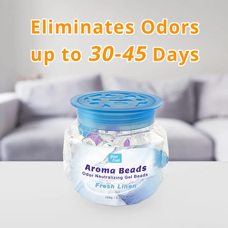 aroma beads gel air freshener odor eliminator