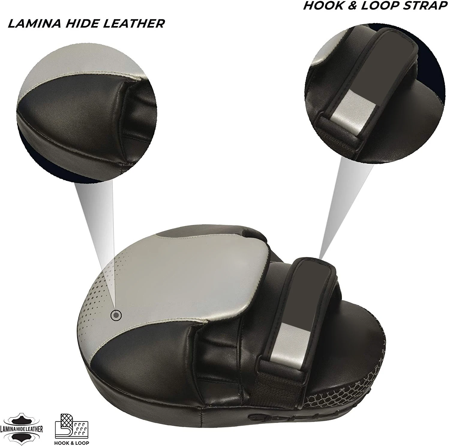 2022 Boxing Pads MMA Focus Mitts Adjustable Strap Hook Great for Punching Training