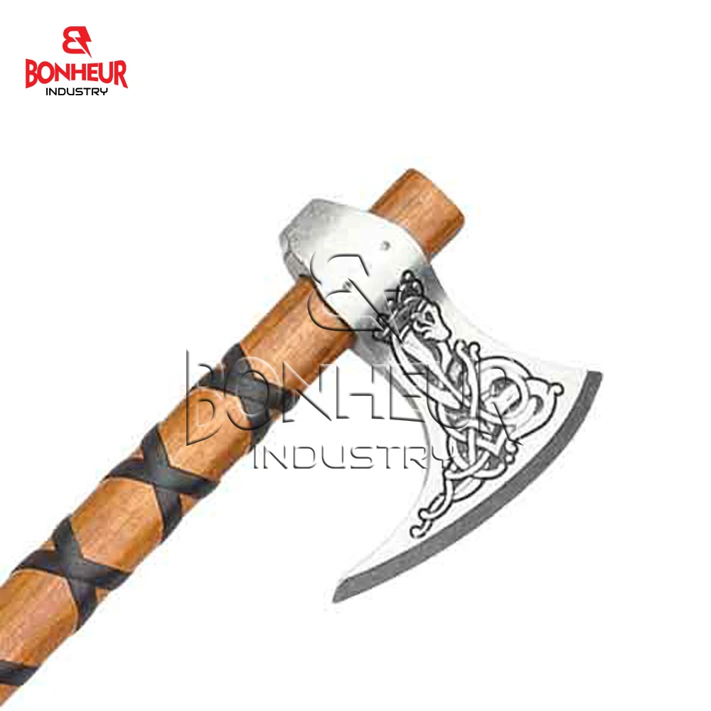 Ragnar Viking Battle Axe Custom Design Custom Logo