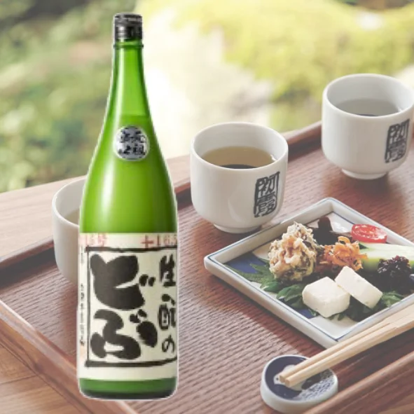 Японский вкус круглые и глубокие спиртовые напитки еда сакэ