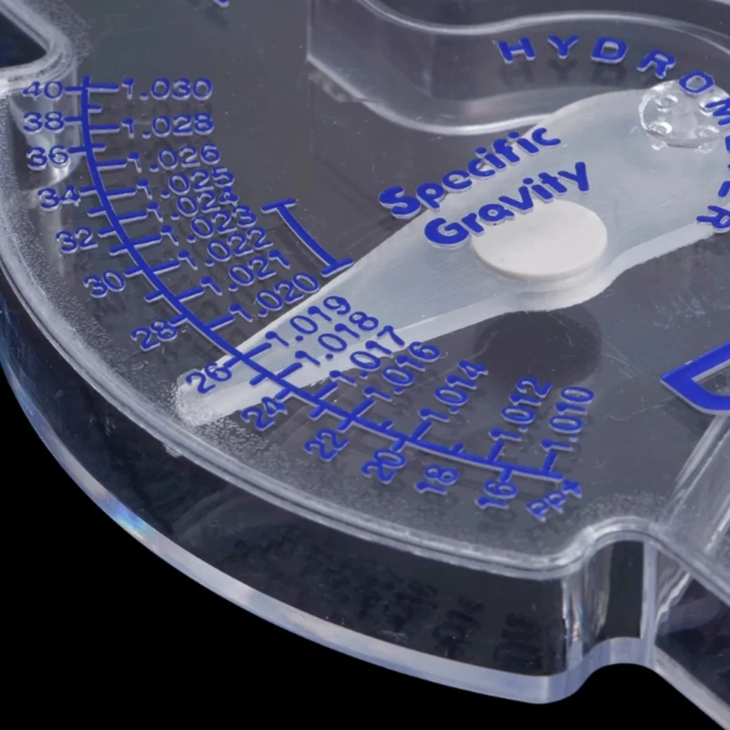 
Accurate Hydrometer Salinity Meter For Aquarium Fish Tank Marine Sea Saltwater 