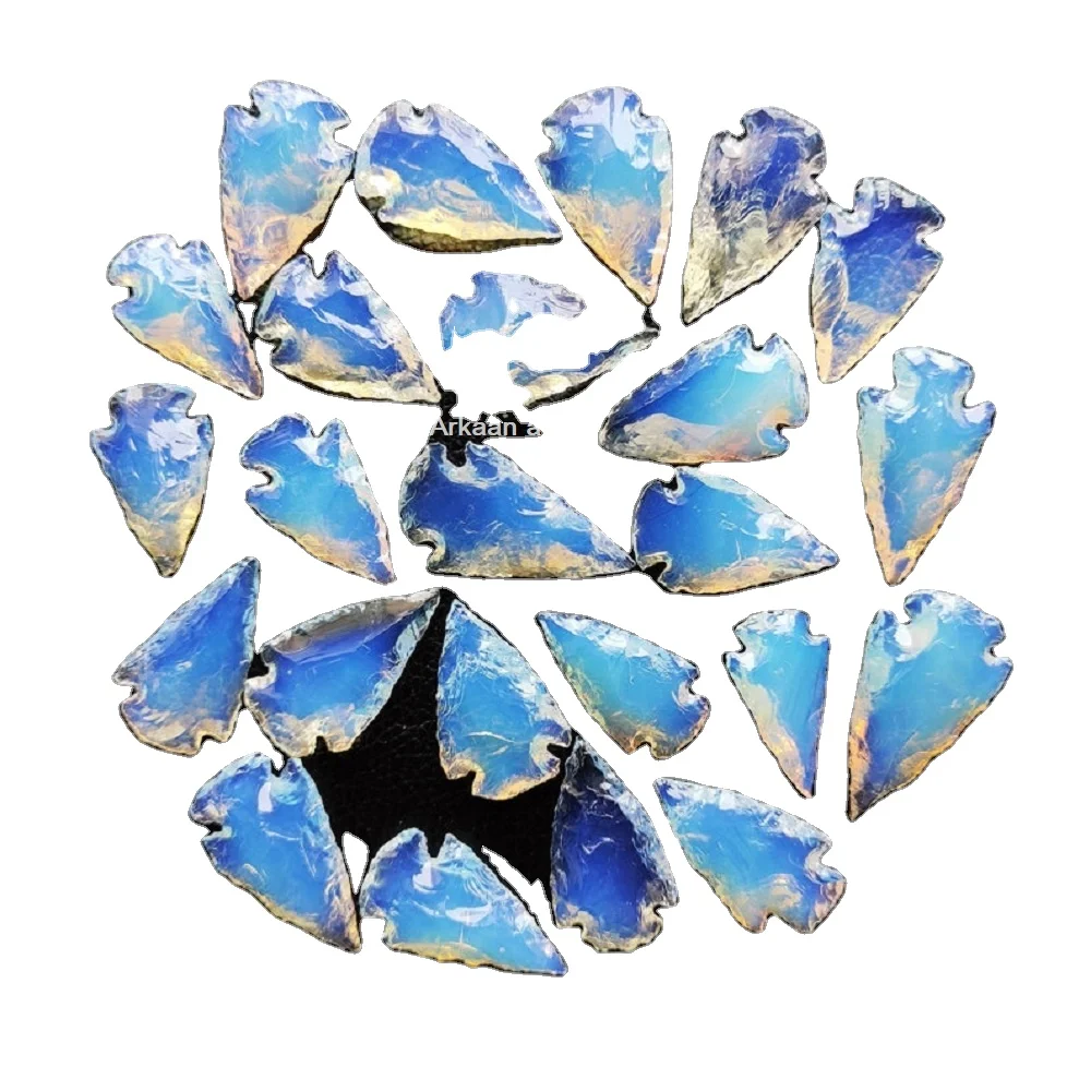 Wholesale Rose Quartz Arrowhead Hand Craft Rose Quartz Arrowhead For Pendant hand polished for sale