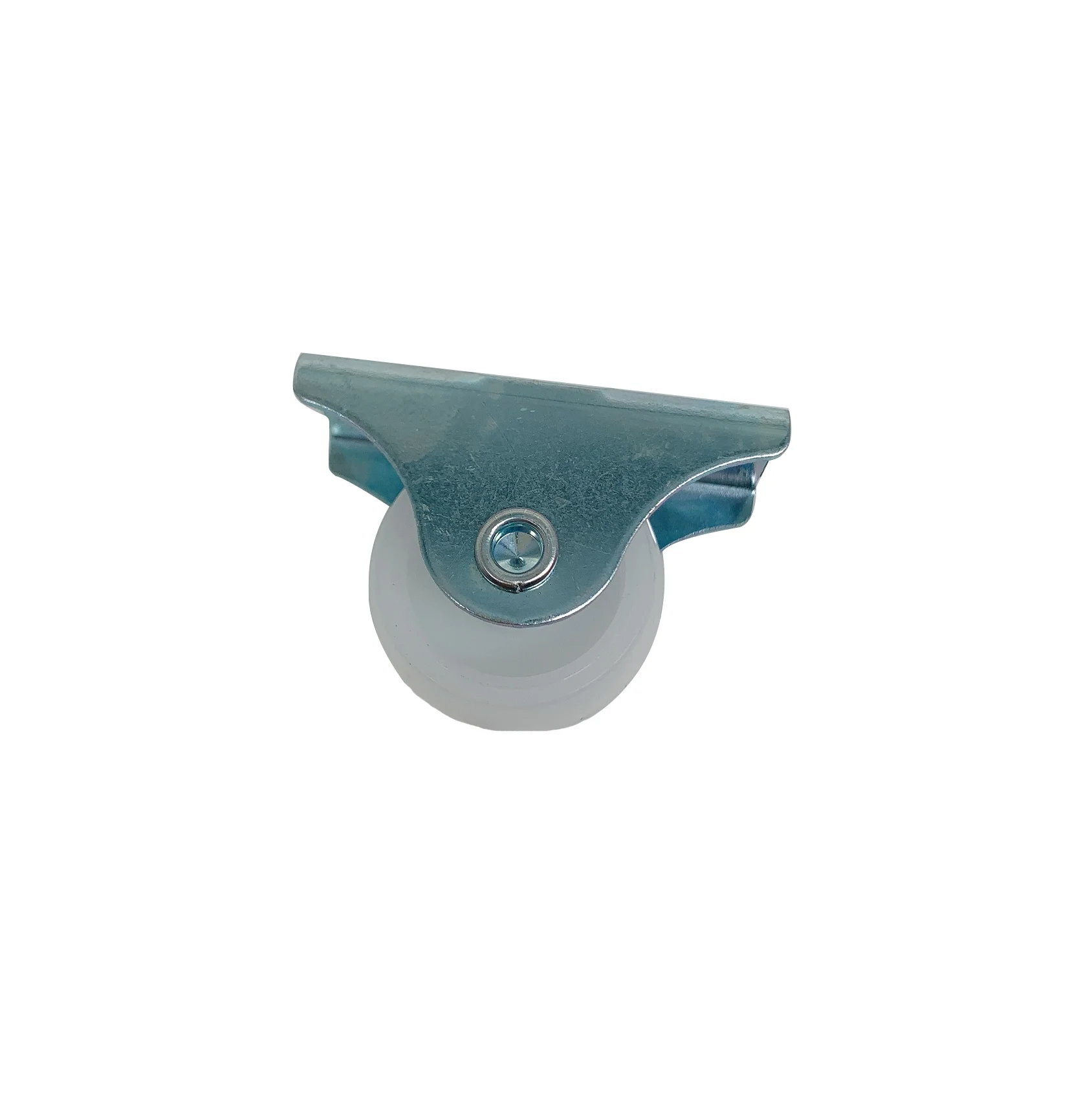 Vietnam 1 Inch Light Duty White PP Track Directional Casters Wheel Sliding Window Pulley Furniture Bookcase Casters 27mm Pulley