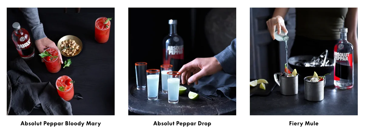 Sweet Spicy Character Peppar 1L 40% Alcohol Whisky Vodka with Hint of Bold Black Peppercorn Flavor