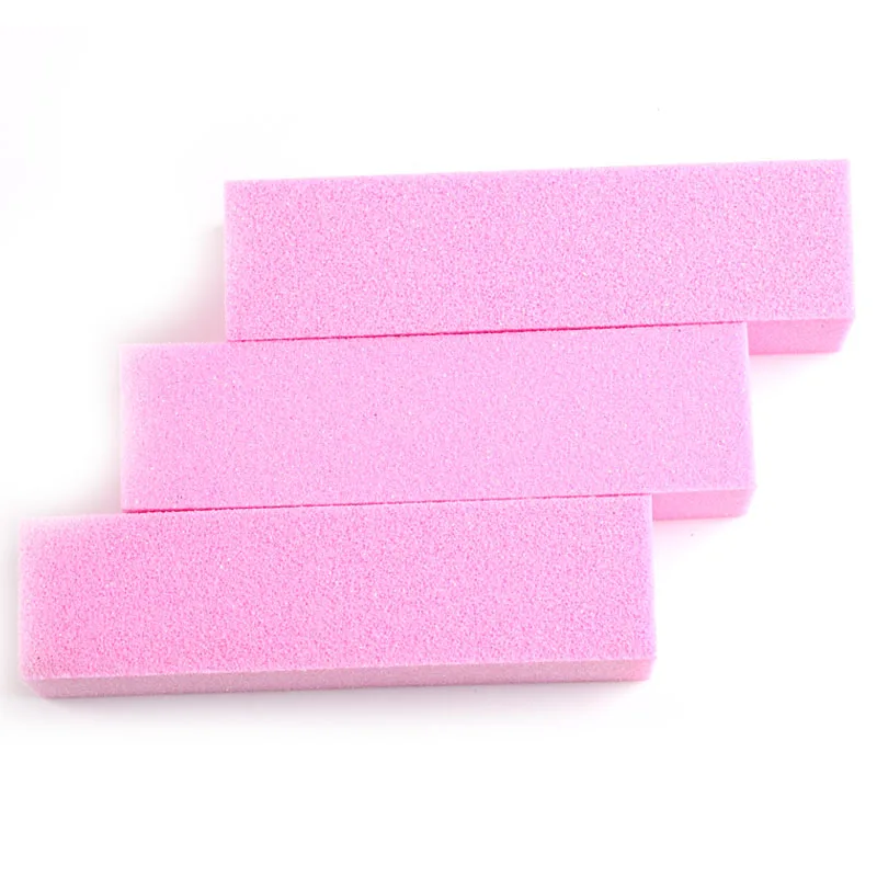 TSZS  Professional High Quality Block 4 Way Manicure Pedicure Tools Black Pink White Buffer Nail Buffer