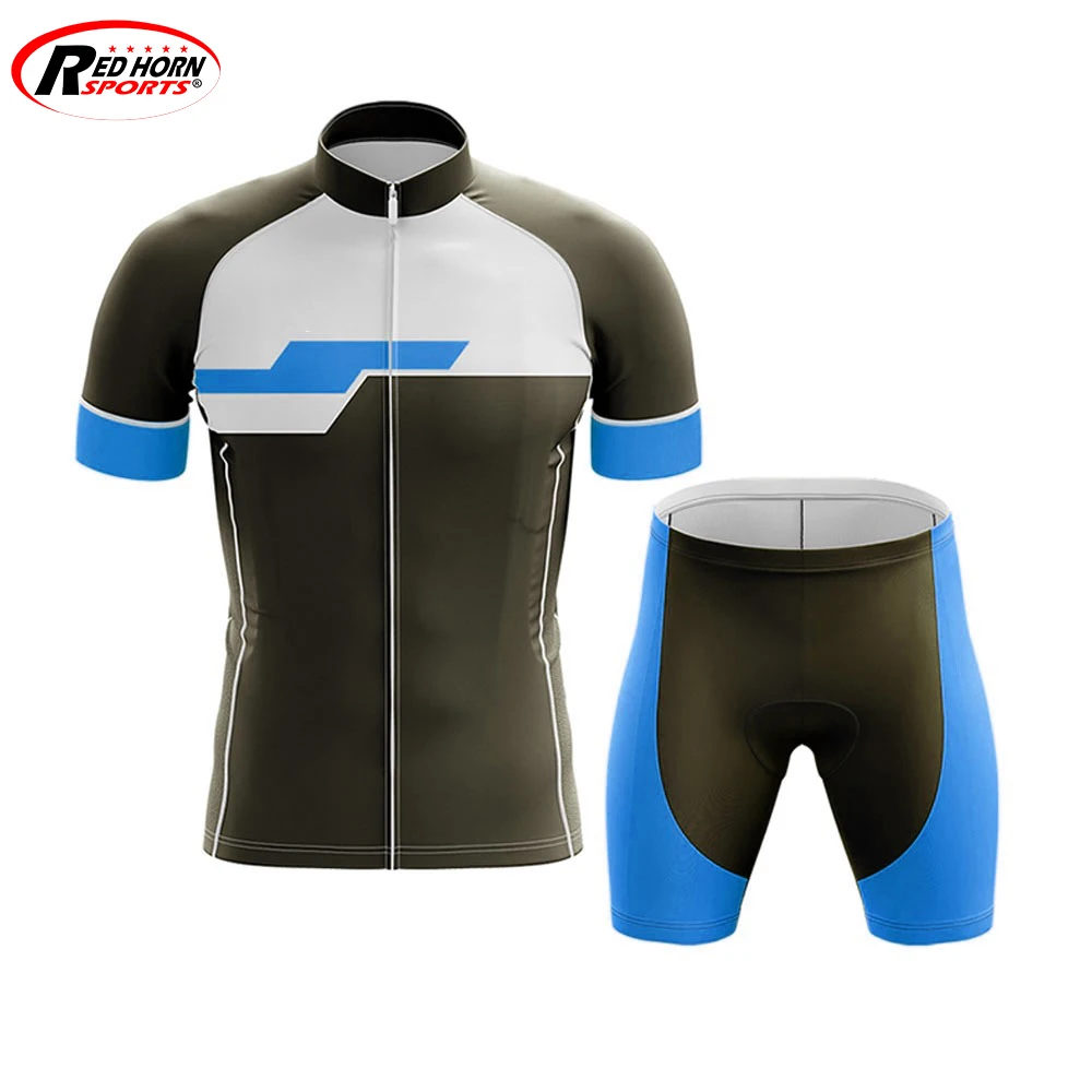 Мужские летние велосипедные шорты футболка с короткими рукавами комплект из топа и велосипед Спорт Цикл Велоспорт кожи костюм лайкры
