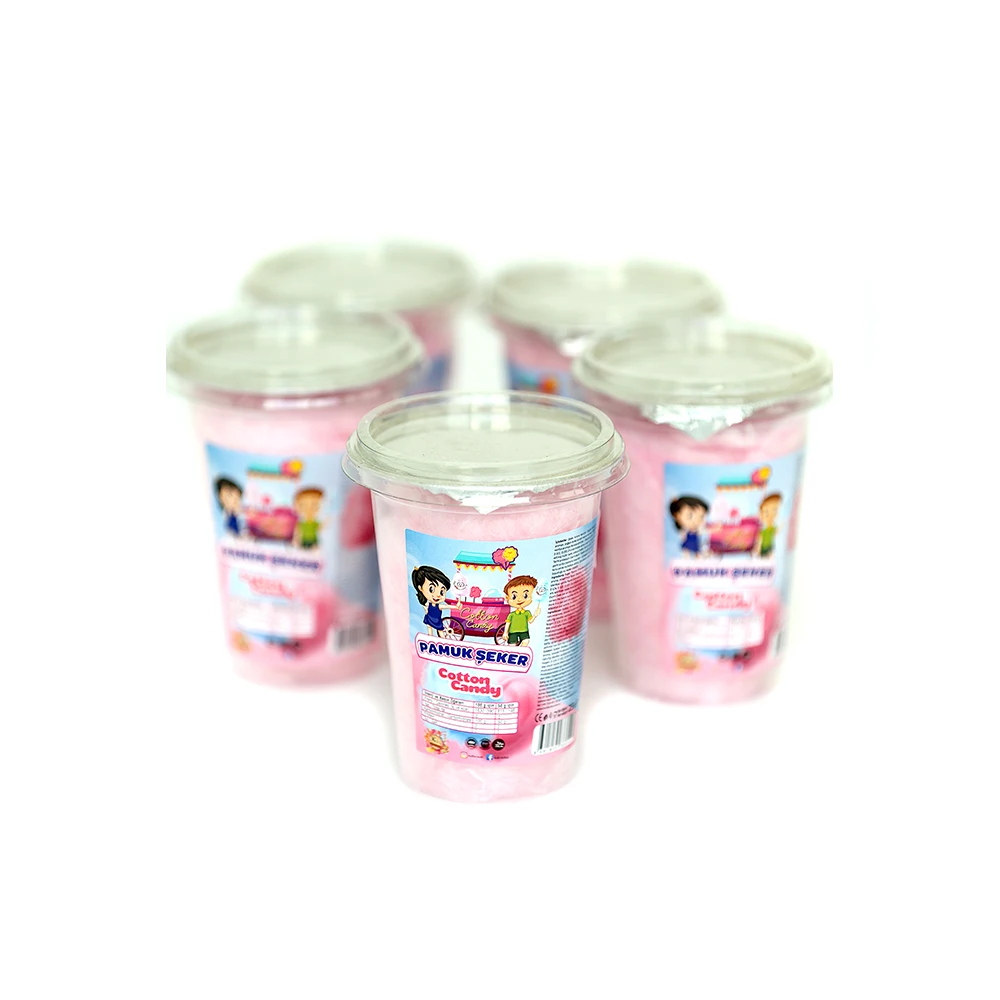 
KUKI SPECIAL FRUIT FLAVORED COTTON CANDY FLOSS CANDY 50 gr 