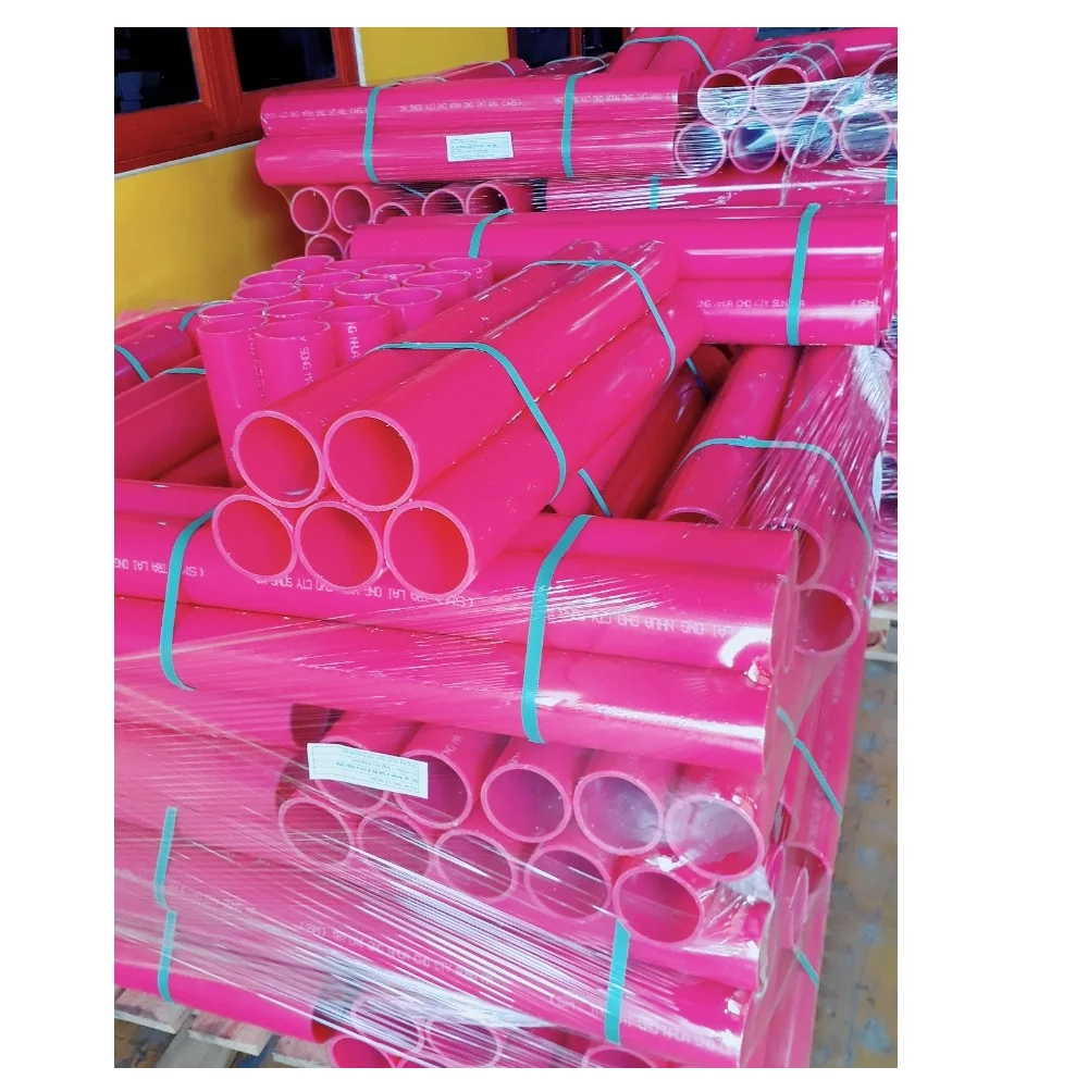 Water pipe made of HDPE plastic ISO standard made in Viet Nam