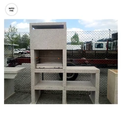 200cm Height and 200cm Weight 100% Natural Stone Made BBQ / Barbecue from Portugal Supplier