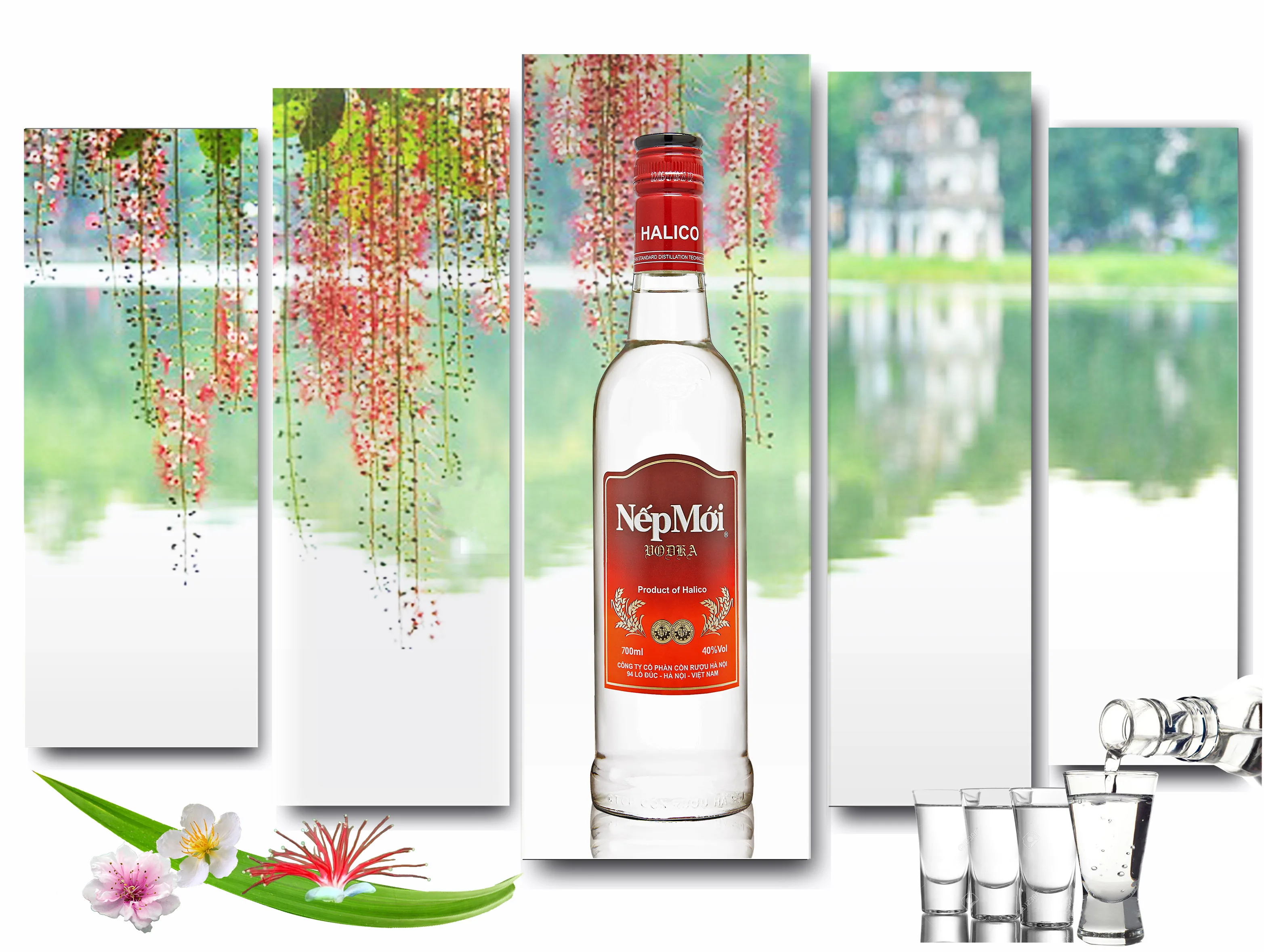 Liquor Wholesales Natural classic Nep Moi Best Wine 30% 500ml Made in Vietnam