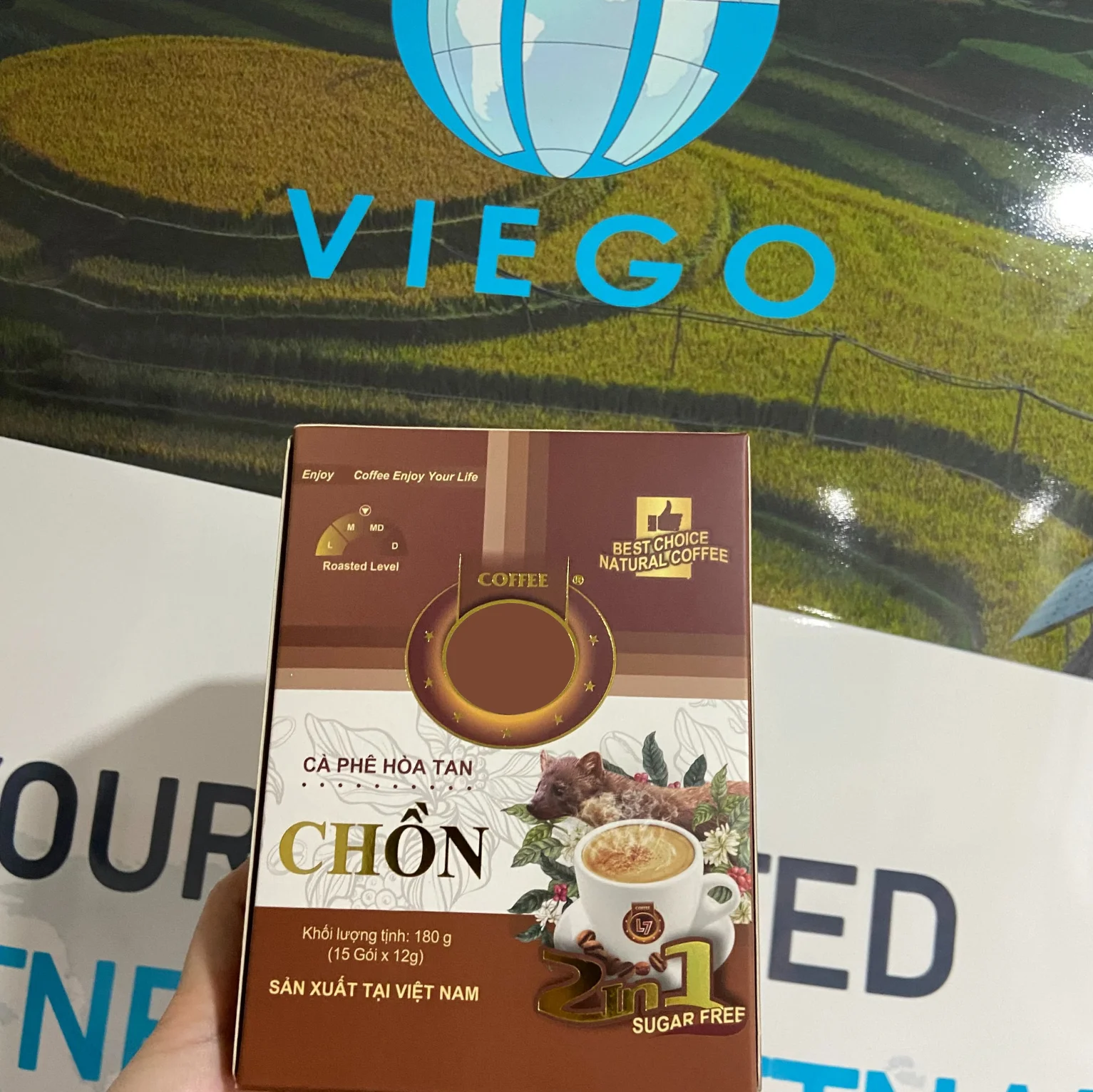 Vietnam Weasel Instant Coffee Mix | 2in1 instant coffee | OEM/Private label