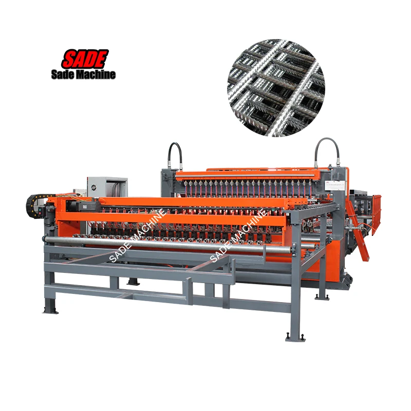 Fast speed reinforcement 5-12mm rebar fence making mesh welding machine for