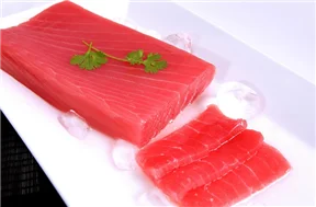 SELL BULK QUANTITY MOST POULAR SEAFOOD FROZEN TUNA SAKU LOINS CHUNK TUNA STEAK CUBETUNA LON S/O