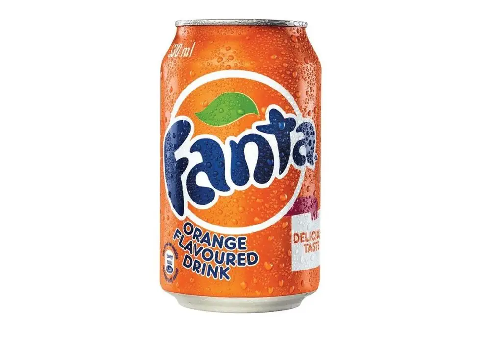 Viet Nam Supplier Fanta Soft Drink Energy Drink Orange 330Ml Cans for Sale