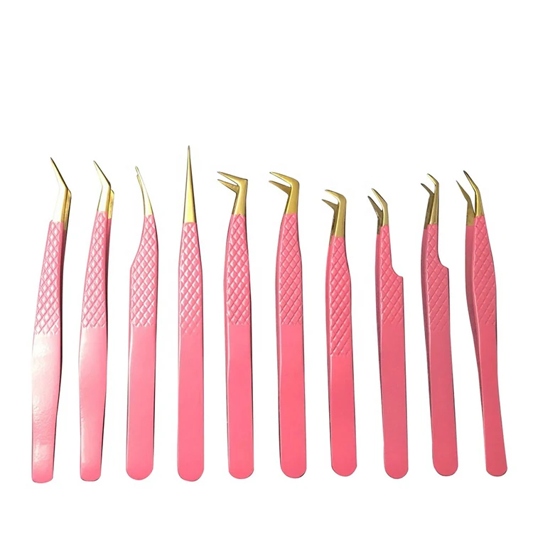 Factory manufactured fully customized eyebrow Tweezers Set Best Selling Volume Tweezers High Quality Tweezers