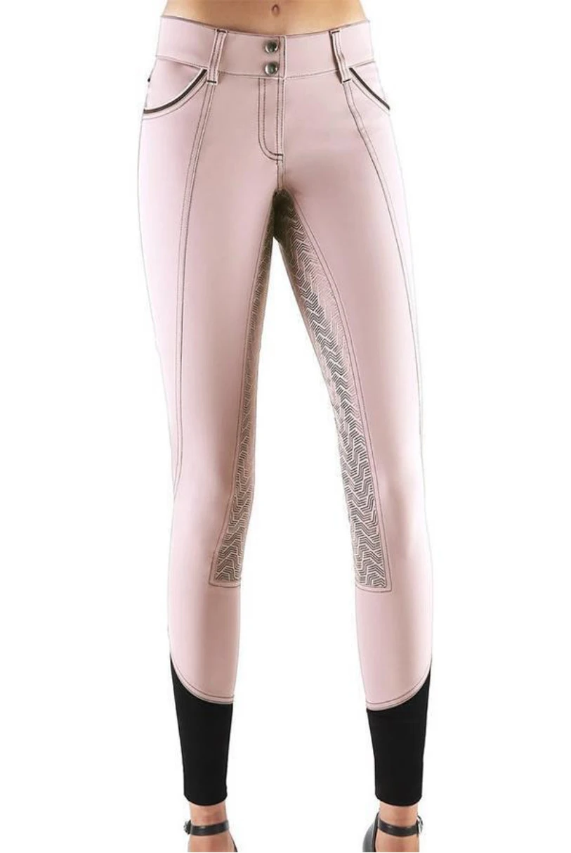 
Women horse riding legging with side pockets breeches horse back riding pants 