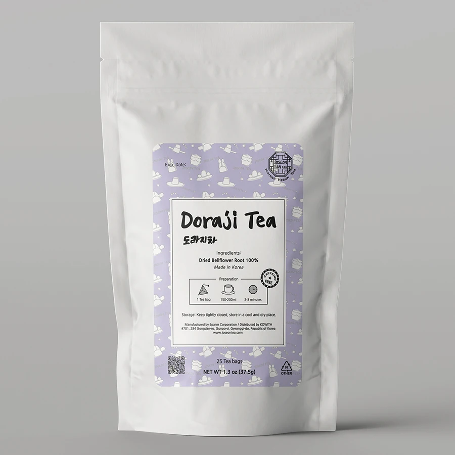 Корейский полезный имбирный чай из корня воздушного цветка в пирамиде чайные пакетики с треугольным фильтром Сделано Корее