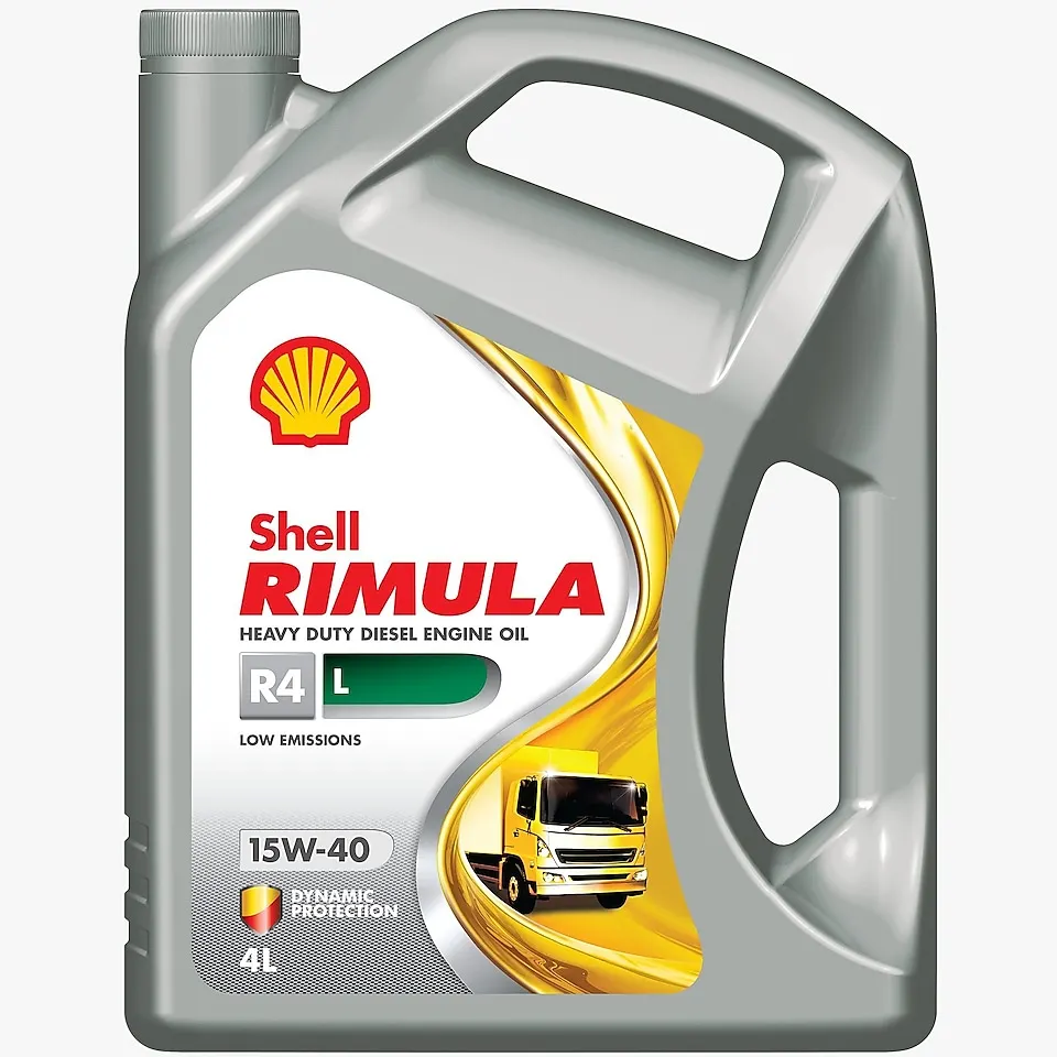 Корпус Rimula R4 L 15w-40, пластиковая бутылка 4 литра, коробка 4 шт. = 16 л