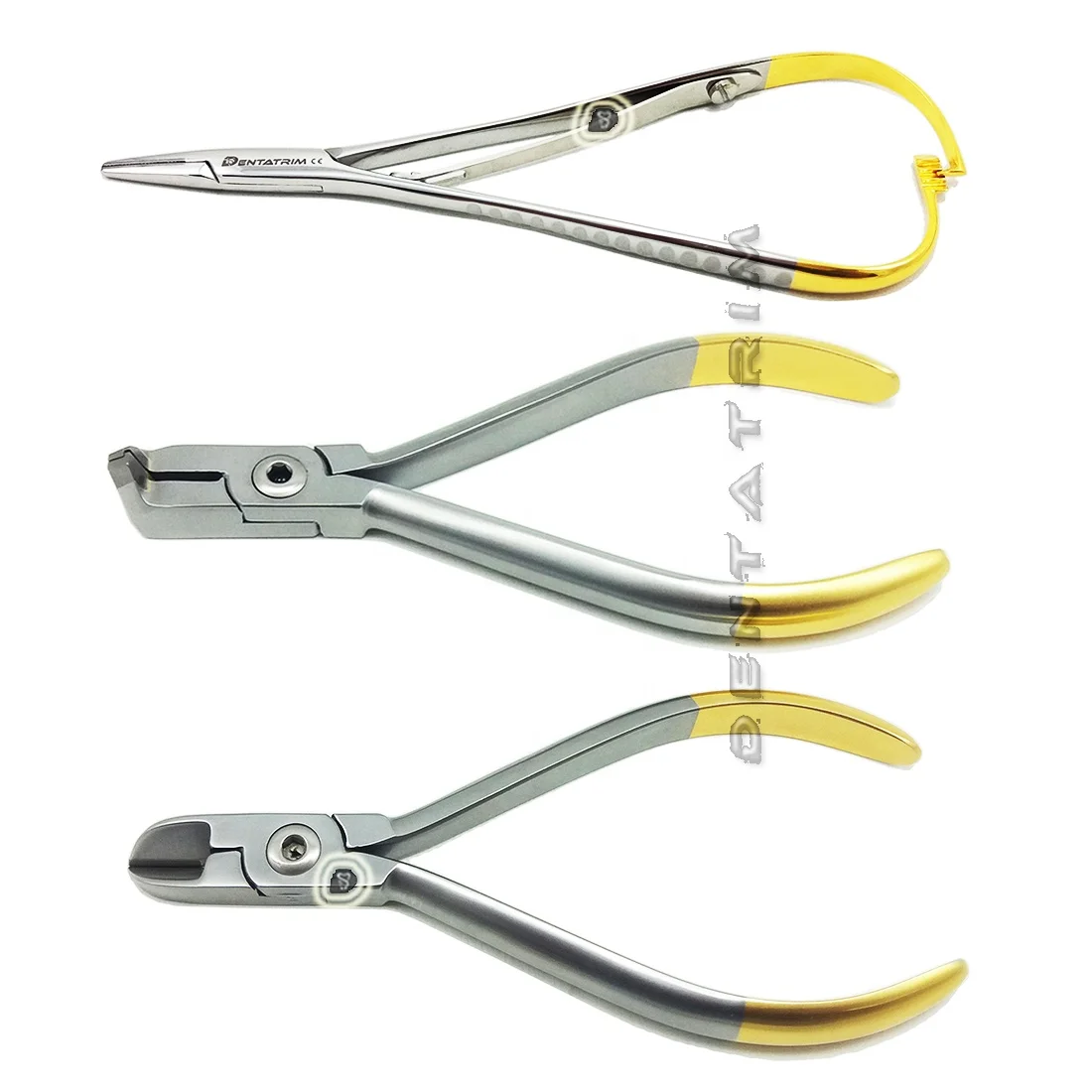 Private Label Orthodontic Ligature Cutter, Distal End Cutter & Mathieu Needle Holder CE Dental Orthodontic Instruments