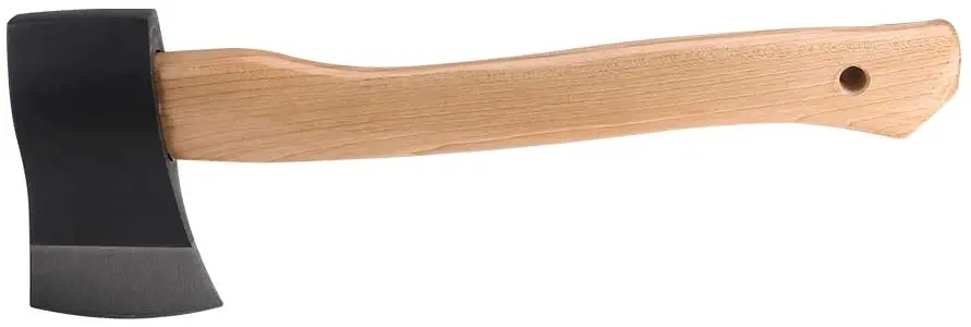Eletorot топор для кемпинга 14in деревянный разделения маленький с деревянной ручкой ручные инструменты (черный)
