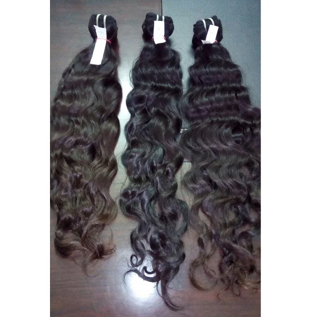 100% Natural Single Donor Virgin Cuticle Aligned Indian Hair Wave Bundle Soft Raw Human Hair Wholesale Supplier