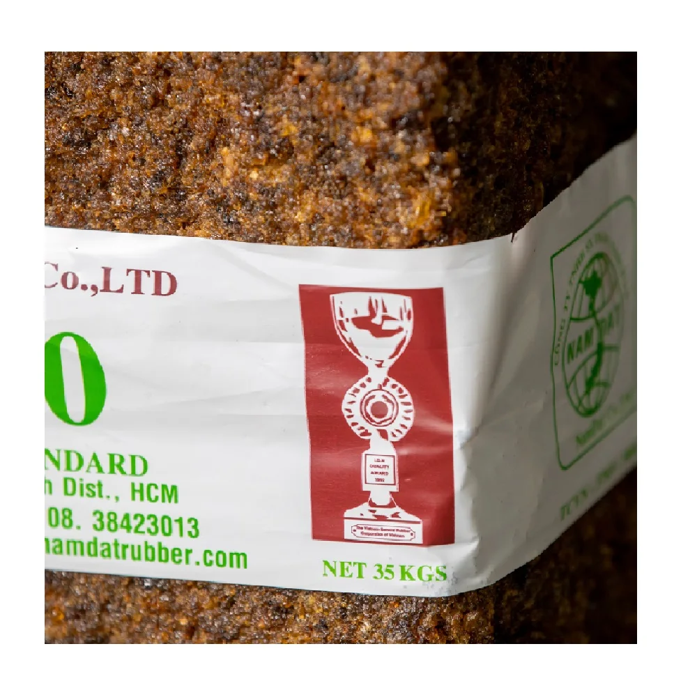 Appearance brown rubber manufacturer Natural Rubber SVR 10 from Vietnam good resilience feature industrial application