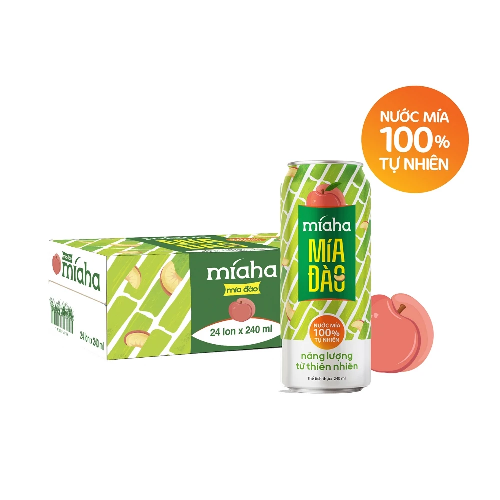 High Quality Sugar Cane Juice Fruit Sugar Cane Juice with Peach Best Price From Vietnam Privated Brand