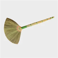 Factory cleaning grass broom with short handle/garden broom made in Vietnam.wooden stick broom