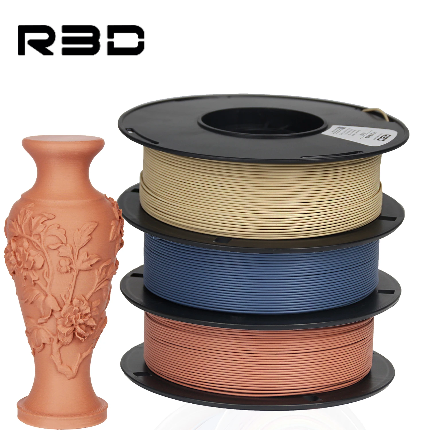 R3D PLA Matte Filament 1.75mm 1kg for 3D Printer 2022 New Arrival