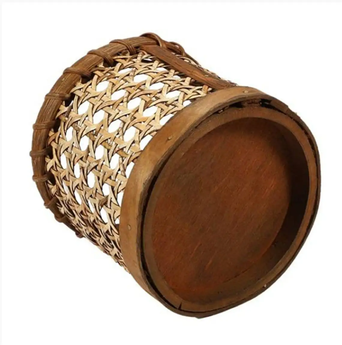 Rattan Chopsticks Storage Handmade Pen Pencils Organization, Vase Support