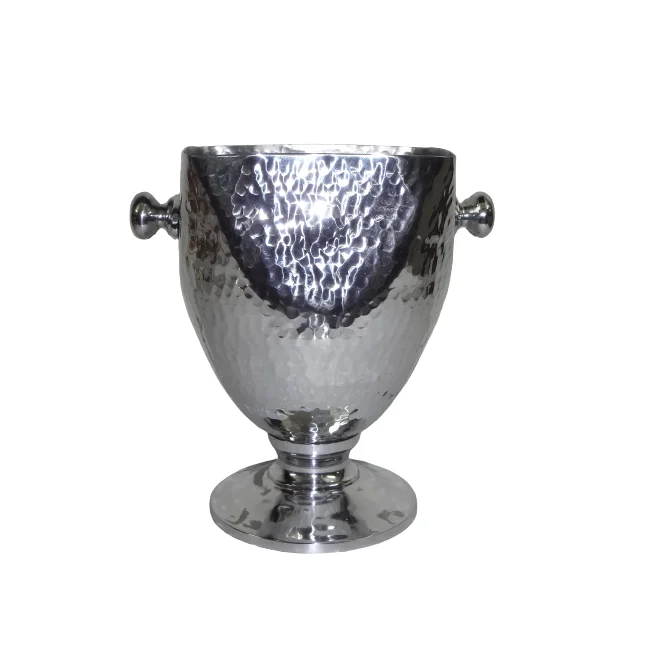 Manufacturer of Aluminum Ice Bucket Handcrafted Artisan Aluminum Champagne and Wine Chiller