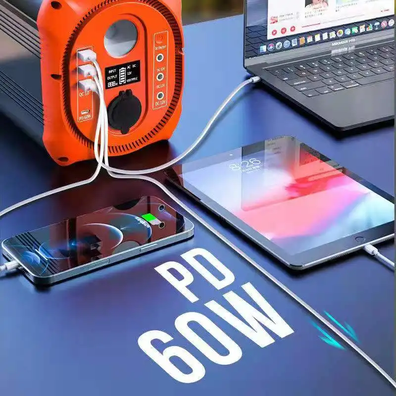 Waterproof Outdoor Solar Power Bank 1000mAh Dual USB multiple interface Travel Portable Charger Powerbanks For Camping