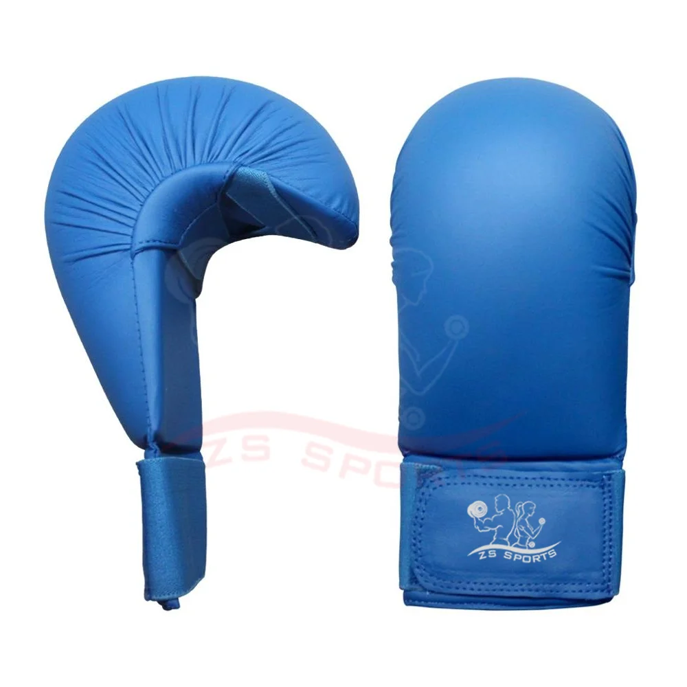 
Online Sale PU Leather Karate Training Mitts In Solid Color 