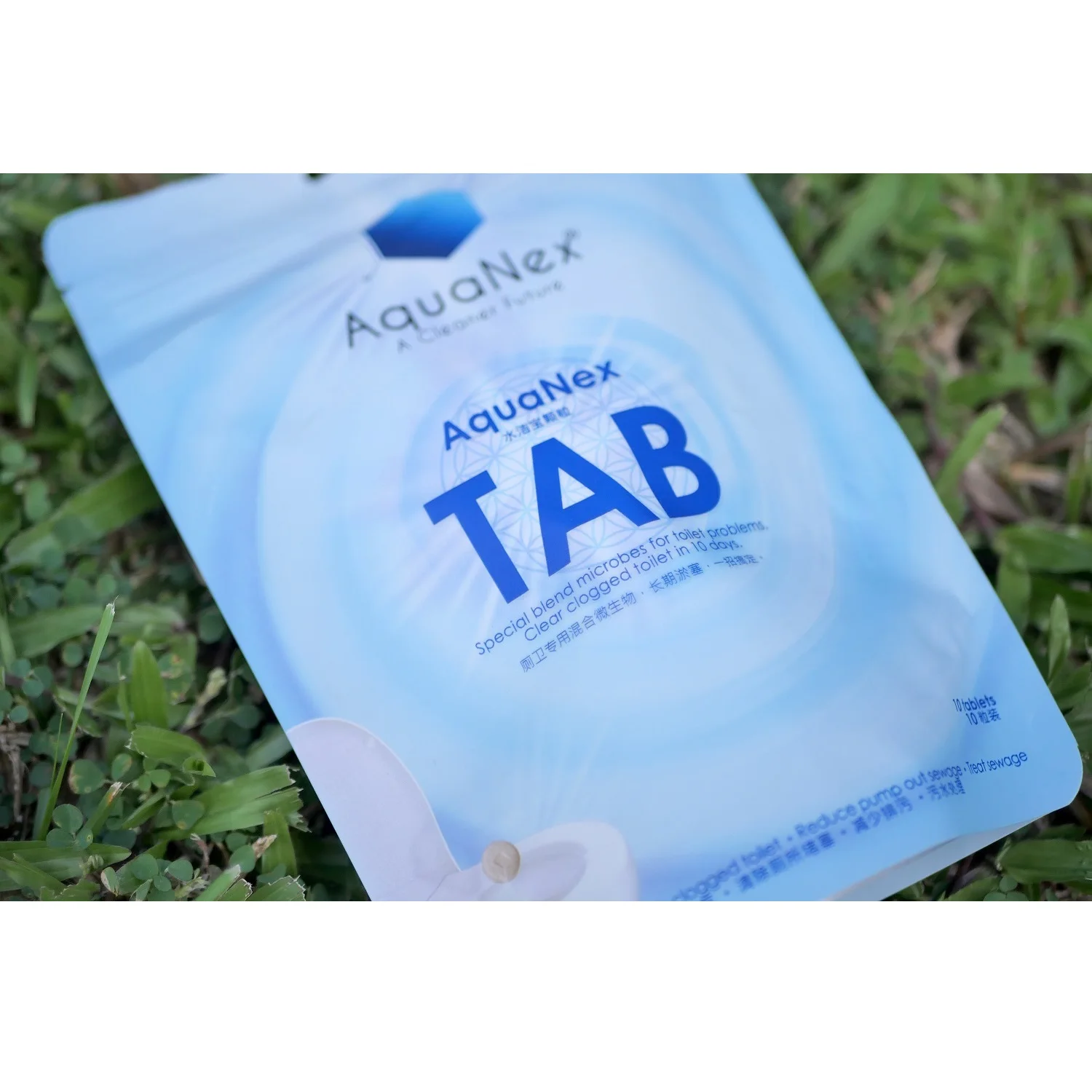 100% Super Natural Eco-Friendly Non-Harmful MicroFIX Tab (5g Pack) Recyclable Waste Treatment Solutions