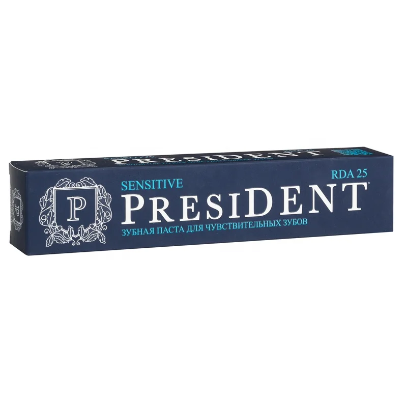 
toothpaste PRESIDENT Sensitive (25 RDA) 75 ml 