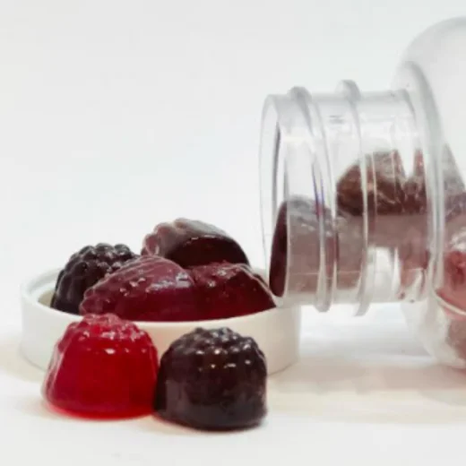 Fiber Gummies with FOS & Inulin Chicory Root GMPc US Made Private Label Supplement 60ct Fiber Supplement