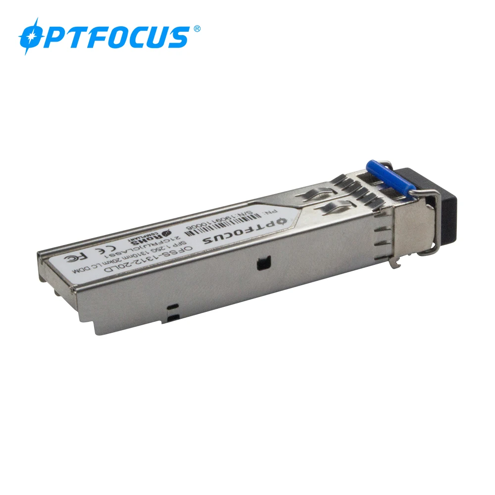 Цена по прейскуранту завода-изготовителя Epon Sfp 1310nm 155m Bidi 20km оптический трансивер модуль низкой цене