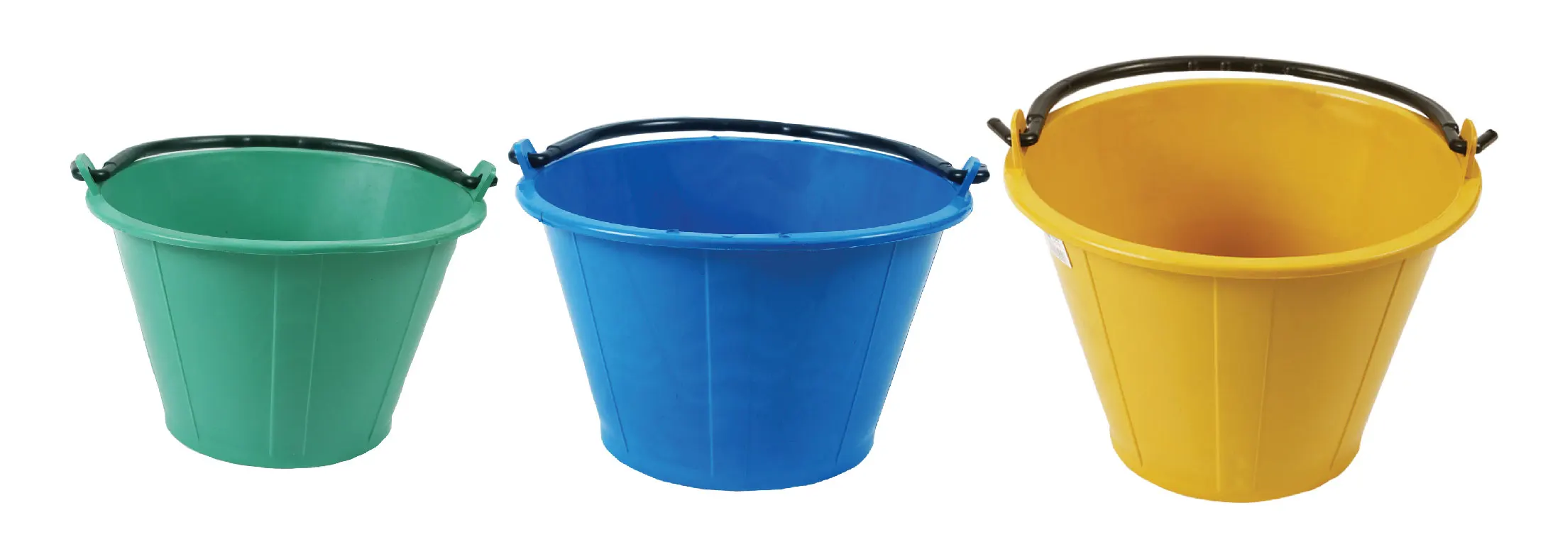  Круглое пластиковое ведро для швабры цемента (M L XL) с ручкой и строительства
