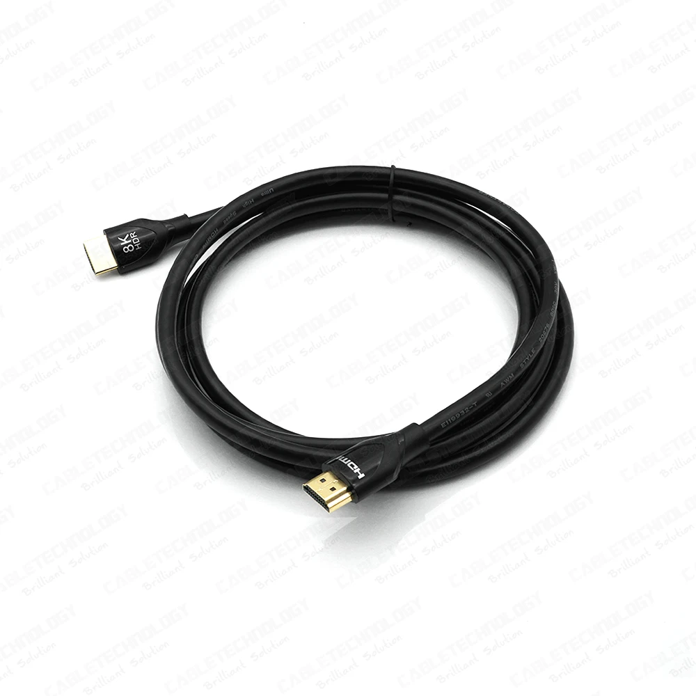 Gold-Plated 8K HDMI 2.1 Cable Male to Male Ultra High Speed