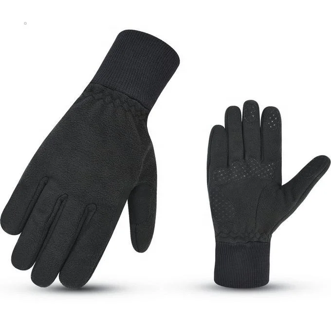Wholesale Cheap Custom Polar Fleece Warm Winter Gloves