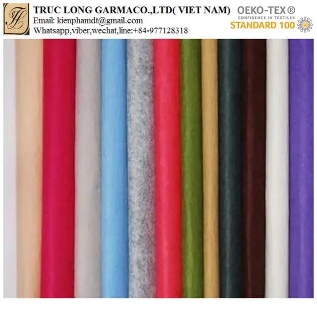 Vietnam supplier thick wool Color Felt Sheets