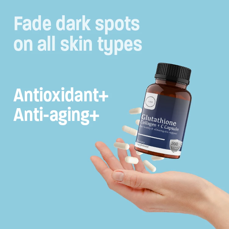 Коллагеновая пищевая добавка отбеливающие капсулы Отбеливающие кожу