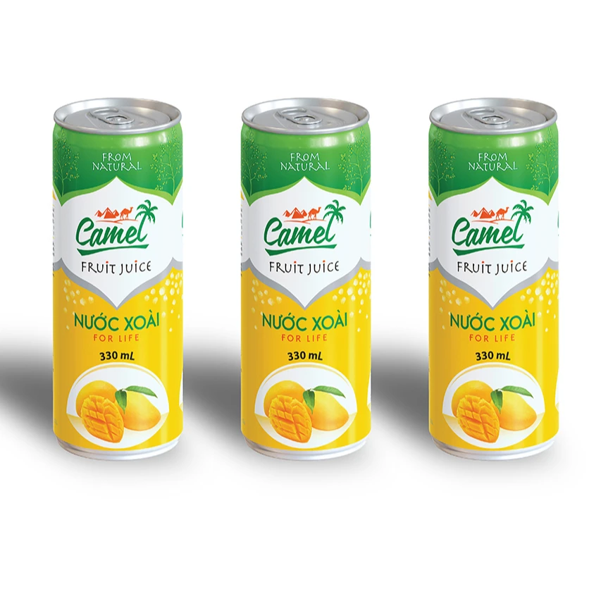 Vietnam beverage pure natural fruit juice brands for wholesale - Mango Flavor