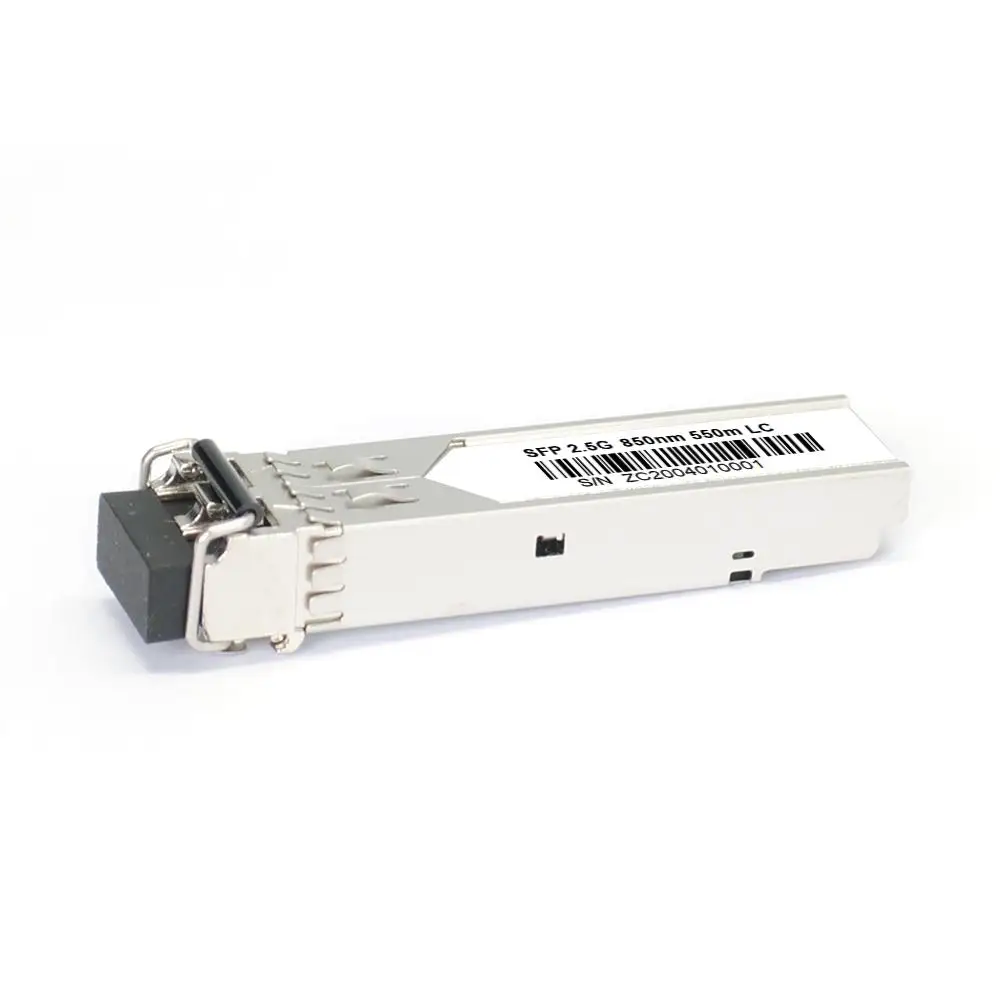Fiber Optic Transceiver 1.25GBase-SX SFP 850nm 550m LC Transceiver Module